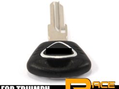 Chiave telecomando per TRIUMPH Tiger 1050 Speed Triple 1050 Motorcycle Uncut Embryo Blank Key Daytona 675 Street Triple 675 Black Blade Keys Rings - For TRIUMPH Tiger 1050 Speed Triple 1050 Motorcycle Uncut Embryo Blank Key Daytona 675 Street Triple 1