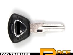 Chiave telecomando per TRIUMPH Tiger 1050 Speed Triple 1050 Motorcycle Uncut Embryo Blank Key Daytona 675 Street Triple 675 Black Blade Keys Rings - For TRIUMPH Tiger 1050 Speed Triple 1050 Motorcycle Uncut Embryo Blank Key Daytona 675 Street Triple 2