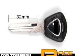 Chiave telecomando per TRIUMPH Tiger 1050 Speed Triple 1050 Motorcycle Uncut Embryo Blank Key Daytona 675 Street Triple 675 Black Blade Keys Rings - For TRIUMPH Tiger 1050 Speed Triple 1050 Motorcycle Uncut Embryo Blank Key Daytona 675 Street Triple 4