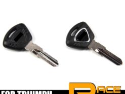Chiave telecomando per TRIUMPH Tiger 1050 Speed Triple 1050 Motorcycle Uncut Embryo Blank Key Daytona 675 Street Triple 675 Black Blade Keys Rings - For TRIUMPH Tiger 1050 Speed Triple 1050 Motorcycle Uncut Embryo Blank Key Daytona 675 Street Triple 5