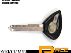 Chiave telecomando per YAMAHA Drag Star Drag-Star XVS950 XVS400 DS1100 XV1700 XVS1100 - For YAMAHA Drag Star Drag Star Motorcycle Uncut Blank Key Blade Keys Rings XVS950 XVS400 DS1100 2