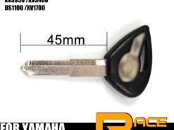 Chiave telecomando per YAMAHA Drag Star Drag-Star XVS950 XVS400 DS1100 XV1700 XVS1100 - For YAMAHA Drag Star Drag Star Motorcycle Uncut Blank Key Blade Keys Rings XVS950 XVS400 DS1100 5