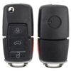 Cover chiave telecomando in silicone per VW Golf Passat Jetta Eos Beetle Passat Tiguan Toureg Cabrio - H48d95a44b60d492fbf0bf07d067092afh