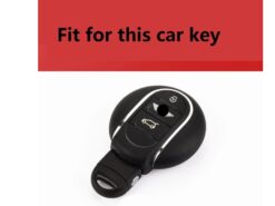 Cover chiave telecomando per BMW MINI COOPER S ONE JCW F54 F55 F56 F57 F60 CLUBMAN COUNTRYMAN - Leatner Cover portachiavi auto per BMW MINI COOPER S ONE JCW F54 F55 F56 F57 F60 2