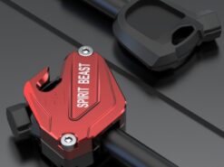 Cover chiave telecomando per Honda Key Models CNC Aluminum - Motorcycle Spirit Beast Key Cover Shell Case for Honda Key Models CNC Aluminum Scooter Accessories 3