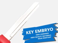 Chiave telecomando per YAMAHA YZF XJR1300 FJR1300 MT09 MT07 XJ6 TMax FZ8 R3 R1 R6 FZ1 FZ4 FZ6 XT660 - Motorcycle Uncut Blade Right groove Blank Key For YAMAHA YZF XJR1300 FJR1300 MT09 MT07 XJ6 TMax 4