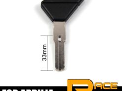 Chiave telecomando per Aprilia ETV 1000 Caponord RS125 250 NA Mana850 RXV450 55 ETV-1000 RXV-450 - Motorcycle Uncut Blank Key For Aprilia ETV 1000 Caponord RS125 250 NA Mana850 RXV450 55 Blade 3