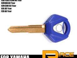 Chiave telecomando per YAMAHA XJR1300 XJ6 FZ8 All Year Brutale 45MM XJR-1300 XJ-6 FZ-8 XJR 1300 XJ 6 FZ 8 - Motorcycle Uncut Blank Key For YAMAHA XJR1300 XJ6 FZ8 All Year Brutale Blade Keys 45MM XJR 8