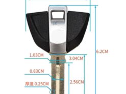 Chiave telecomando per BMW R850R R1150S R1150RS R1150GS R1150R R1150RT R1150C R1200 K1200R 5 Chiave telecomando per BMW R850R R1150S R1150RS R1150GS R1150R R1150RT R1150C R1200 K1200R - Motorcycle keys Blank Key Uncut Blade For BMW R850R R1150S R1150RS R1150GS R1150R R1150RT R1150C R1200 3