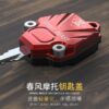 Chiave telecomando per YAMAHA HONDA SUZUKI YAMAHA NK150 NK400 - New Motorcycle Blank Transponder Key Shell For YAMAHA HONDA SUZUKI YAMAHA NK150 NK400