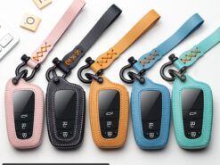 Cover chiave telecomando per Toyota CHR C-HR Prado Prius Camry Corolla RAV4 2017 2018 2019 - Nuova copertura della cassa chiave dell automobile del cuoio di Tpu Shell per Toyota CHR C 1