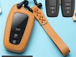 Cover chiave telecomando per Toyota CHR C-HR Prado Prius Camry Corolla RAV4 2017 2018 2019 - Nuova copertura della cassa chiave dell automobile del cuoio di Tpu Shell per Toyota CHR C 4