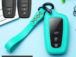 Cover chiave telecomando per Toyota CHR C-HR Prado Prius Camry Corolla RAV4 2017 2018 2019 - Nuova copertura della cassa chiave dell automobile del cuoio di Tpu Shell per Toyota CHR C 5