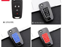 Cover chiave telecomando per Buick Chevrolet Cruze Aveo Trax Opel Vauxhall J Mokka Encore Astra Corsa Meriva Zafira Antara - Nuova copertura della cassa chiave dell automobile per Buick Chevrolet Cruze Aveo Trax Opel Vauxhall J 5