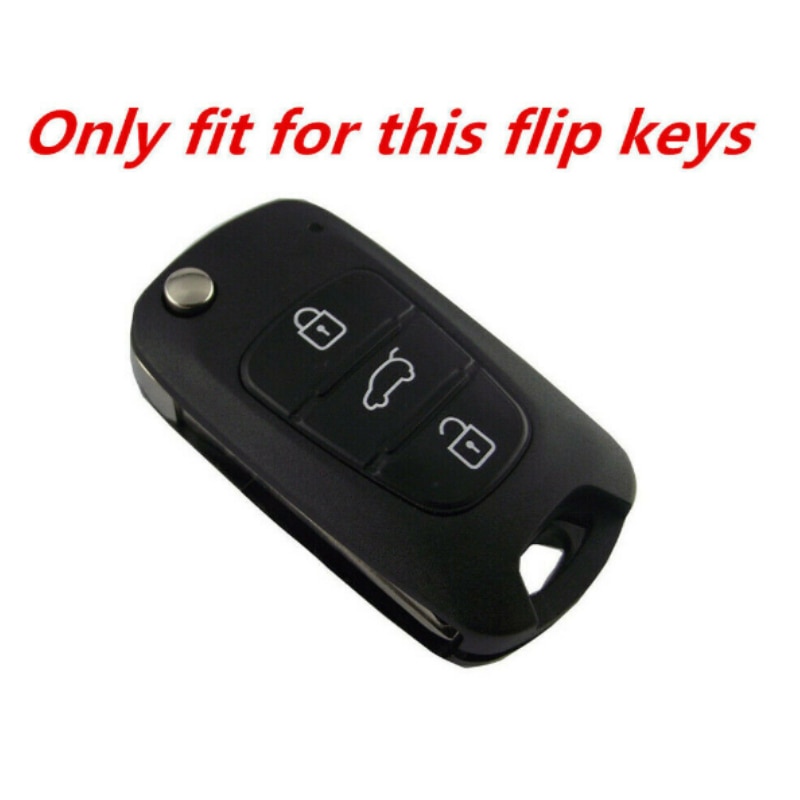 Nuova-custodia-in-pelle-a-3-pulsanti-per-custodia-portachiavi-per-Kia-RIO-K2-K3-K5-1 Cover chiave telecomando per Kia RIO K2 K3 K5 Ceed Cerato Sportage SOUL per Hyundai Verna i20 i30 - Nuova custodia in pelle a 3 pulsanti per custodia portachiavi per Kia RIO K2 K3 K5 1