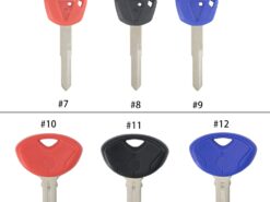 Chiave telecomando per Yamaha - BMW - Suzuki - Honda - Kawasaki - Ducati - Aprilia - Part Replacement Motorcycle Key Uncut Blade For Yamaha For For BMW For Suzuki For Honda For 2