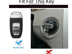 Cover chiave telecomando per Audi A4 B8 A5 A6 A7 A8 Q5 SQ5 S4 S5 S6 S7 S8 - Per Audi A4 B8 A5 A6 A7 A8 Q5 SQ5 S4 S5 S6 S7 S8 custodia 1