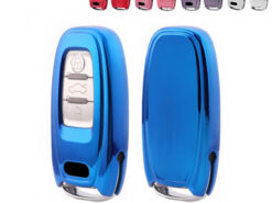 Cover chiave telecomando per Audi A4 B8 A5 A6 A7 A8 Q5 SQ5 S4 S5 S6 S7 S8 - Per Audi A4 B8 A5 A6 A7 A8 Q5 SQ5 S4 S5 S6 S7 S8 custodia 2