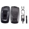 Cover chiave telecomando per BMW 1 3 4 5 6 Series X1 Chiave fibra di carbonio X3 a - Per BMW 1 3 4 5 6 Series X1 Chiave fibra di carbonio X3 a distanza