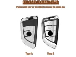 Cover chiave telecomando per BMW X3 X1 X5 X6 - Per BMW coperchio chiave Auto X3 X1 X5 X6 custodia portachiavi Auto Shell 7 serie 3 1