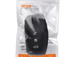 Cover chiave telecomando in silicone per Ford Focus Fiesta Mondeo Focus Kuga s-max c-max - Per Ford Focus Fiesta Mondeo Focus Kuga s max c max Galaxy Silicone 3 pulsanti Car 5