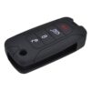 Cover chiave telecomando per JEEP RENEGADE 2015 2016 2017 2018-2021 - Per JEEP RENEGADE 2015 2016 2017 2018 2021 4 pulsanti in Silicone per auto telecomando portachiavi