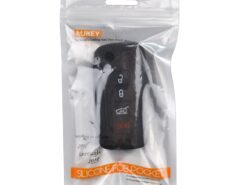 Cover chiave telecomando per JEEP RENEGADE 2015 2016 2017 2018-2021 - Per JEEP RENEGADE 2015 2016 2017 2018 2021 4 pulsanti in Silicone per auto telecomando portachiavi 5