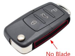 Cover chiave telecomando per Volkswagen/VW Jetta Passat Beetle Golf - Per Volkswagen VW Jetta Passat Beetle Golf 4 pulsanti Car Remote Keyless Key Case Shell Fob 2