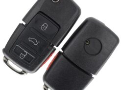 Cover chiave telecomando per Volkswagen/VW Jetta Passat Beetle Golf - Per Volkswagen VW Jetta Passat Beetle Golf 4 pulsanti Car Remote Keyless Key Case Shell Fob 4