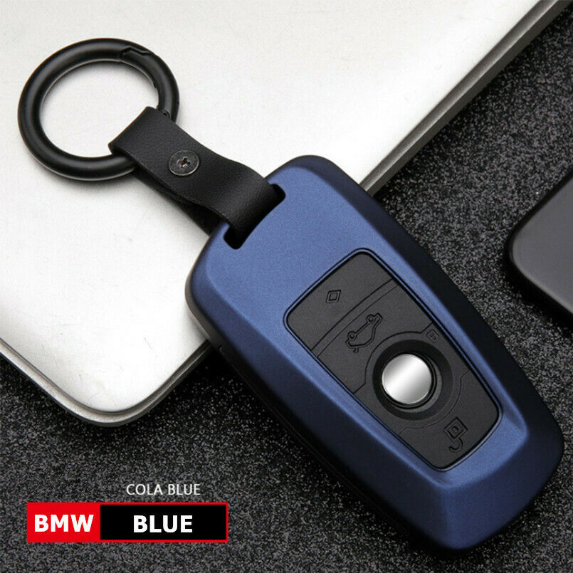 Portachiavi-con-telecomando-in-ABS-in-fibra-di-carbonio-per-BMW-X1-2-3-5-7-5 Cover chiave telecomando per BMW X1 2 3 5 7 serie F10 F11 F12 F18 F20 F21 F30 F31 F34 F35 F80 - Portachiavi con telecomando in ABS in fibra di carbonio per BMW X1 2 3 5 7 5