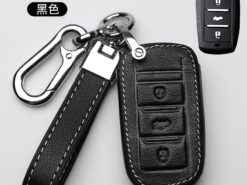 Cover chiave telecomando per Changan Eado CS35 CS75 2018 Oushang A600 A800 - Portachiavi in pelle con telecomando per Auto portachiavi per Changan Eado CS35 CS75 2018 Oushang A600 1