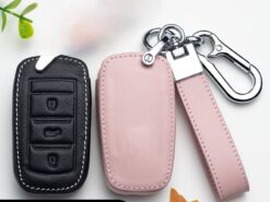 Cover chiave telecomando per Changan Eado CS35 CS75 2018 Oushang A600 A800 - Portachiavi in pelle con telecomando per Auto portachiavi per Changan Eado CS35 CS75 2018 Oushang A600 2