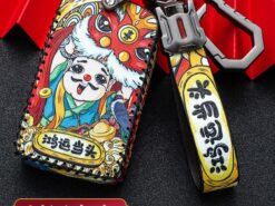 Cover chiave telecomando per Mazda 3 Alexa CX4 CX5 CX8 2019 2020 - Portachiavi in pelle per Auto Car Styling per Mazda 3 Alexa CX4 CX5 CX8 2019 2020 5