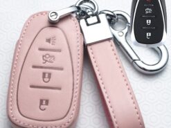 Cover chiave telecomando per CHEVROLET Cruze Spark Camaro Volt Bolt Trax Malibu Captiva Equinox Trax Tracker AVEO Lova - Portachiavi in pelle per auto portachiavi per CHEVROLET Cruze Spark Camaro Volt Bolt Trax Malibu Captiva 3