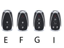 Cover chiave telecomando per CHEVROLET Cruze Spark Camaro Volt Bolt Trax Malibu Captiva Equinox Trax Tracker AVEO Lova - Portachiavi in pelle per auto portachiavi per CHEVROLET Cruze Spark Camaro Volt Bolt Trax Malibu Captiva 5