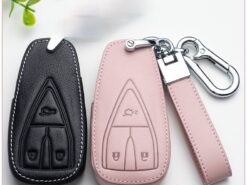 Cover chiave telecomando per Changan CS35Plus CS55Plus CS75Plus 2019 2020 6 Cover chiave telecomando per Changan CS35Plus CS55Plus CS75Plus 2019 2020 - Portachiavi portachiavi in vera pelle per Changan CS35Plus CS55Plus CS75Plus 2019 2020 3 4 5 pulsanti 4