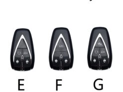 Cover chiave telecomando per Changan CS35Plus CS55Plus CS75Plus 2019 2020 7 Cover chiave telecomando per Changan CS35Plus CS55Plus CS75Plus 2019 2020 - Portachiavi portachiavi in vera pelle per Changan CS35Plus CS55Plus CS75Plus 2019 2020 3 4 5 pulsanti 5