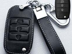 Cover chiave telecomando in silicone per KIA Sid Rio Soul Sportage Ceed Sorento Cerato K3 K4 K5 5 Cover chiave telecomando in silicone per KIA Sid Rio Soul Sportage Ceed Sorento Cerato K3 K4 K5 - Protezione della copertura chiave dell automobile pieghevole in pelle per KIA Sid Rio Soul Sportage Ceed 3