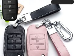 Cover chiave telecomando in silicone per KIA Sid Rio Soul Sportage Ceed Sorento Cerato K3 K4 K5 7 Cover chiave telecomando in silicone per KIA Sid Rio Soul Sportage Ceed Sorento Cerato K3 K4 K5 - Protezione della copertura chiave dell automobile pieghevole in pelle per KIA Sid Rio Soul Sportage Ceed 5