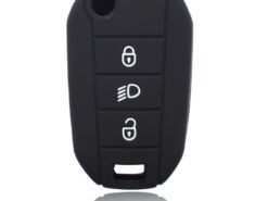 Cover chiave telecomando in silicone per Peugeot 208 308 408 508 2008 3008 4008 RCZ - Sostituzione del supporto della pelle della copertura della cassa del Fob della chiave a distanza dell 3