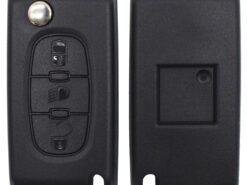 Cover chiave telecomando per Peugeot 207 307 308 3008 5008 807 esperto HU83 CE0523 - Sostituzione della copertura del Fob della cassa della Shell del telecomando dell automobile per Peugeot 207 1