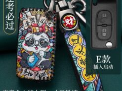 Cover chiave telecomando per PEUGEOT 2008 3008 5008 4 Cover chiave telecomando per PEUGEOT 2008 3008 5008 - Supporto per custodia portachiavi in pelle a 2 pulsanti adatto per PEUGEOT 2008 3008 5008 2