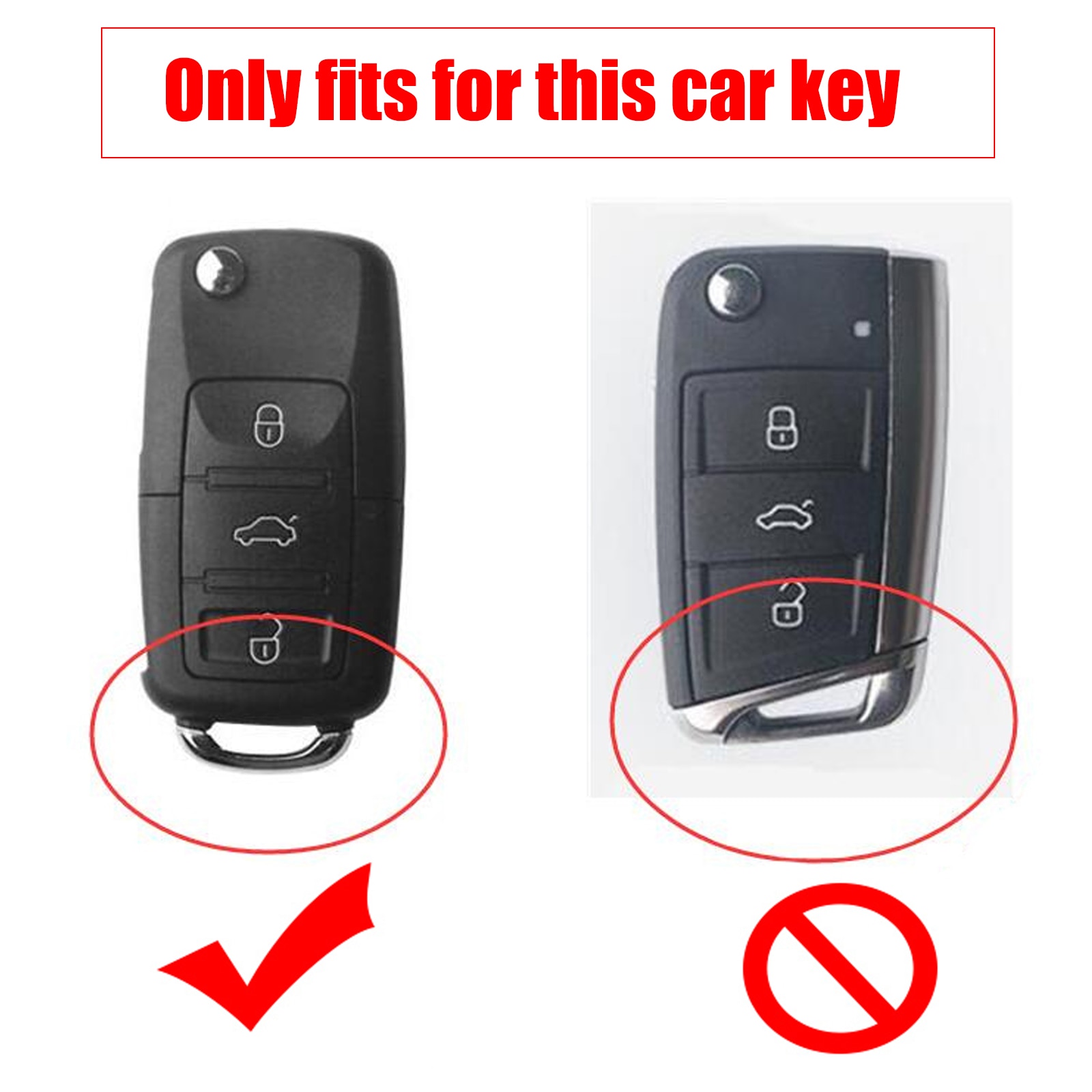 TPU-custodia-portachiavi-in-pelle-telecomando-Fob-rosso-per-VW-Polo-Bora-Beetle-Tiguan-Passat-Golf-1 Cover chiave telecomando in silicone per VW Polo Bora Beetle Tiguan Passat Golf Skoda Fabia Octavia Seat Leon Toledo - TPU custodia portachiavi in pelle telecomando Fob rosso per VW Polo Bora Beetle Tiguan Passat Golf 1