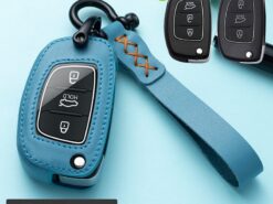 Cover chiave telecomando per Hyundai Ix25 Ix35 I10 I20 I30 Tucson Sonata Santa Fe - TPU custodia protettiva per telecomando in pelle per Hyundai Ix25 Ix35 I10 I20 I30 Tucson Sonata 3