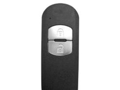 Cover chiave telecomando per Mazda 3 6 CX-3 CX-5 CX-7 - Tasto del Silicone 2 del supporto del protettore della pelle di Fob della copertura di Shell 1