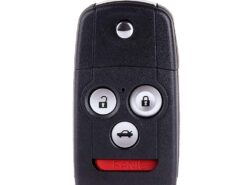 Cover chiave telecomando in silicone per Honda Accord per Acura TX TSX ZDX MDX - Telecomando per auto chiave Shell custodia Cover Fob custodia protettiva per Honda Accord per Acura TX 2