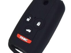 Cover chiave telecomando in silicone per Honda Accord per Acura TX TSX ZDX MDX - Telecomando per auto chiave Shell custodia Cover Fob custodia protettiva per Honda Accord per Acura TX 4