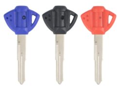 Chiave telecomando per Suzuki GSR 400 600 750 1000 1300 GSX1300R Bandit Hayabusa GSXR - WhatsKey Motorcycle Uncut Key For Suzuki GSR 400 600 750 1000 1300 GSX1300R Bandit Hayabusa GSXR 3
