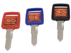 Chiave telecomando per Honda Fiftieth Anniversary CB600 CB1000 VETC CB400 - WhatsKey Uncut Blade Motorcycle Key For Honda Fiftieth Anniversary CB600 CB1000 VETC CB400 3