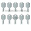 10 pezzi 166 186304 Chiave Per Clark Yale Hyster Komatsu Gradall Gehl Corona 7738-4578 91033317 A214062 5133504 Carrello Elevatore - 10 pezzi 166 186304 Carrello Elevatore Chiave Per Clark Yale Hyster Komatsu Gradall Gehl Corona 7738